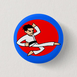 Dynamit-Kampfkünste pinback Knopf Button