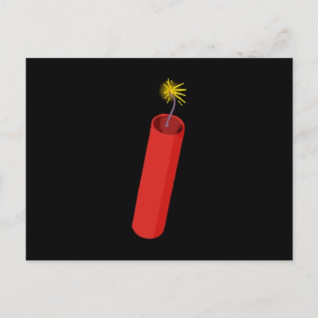 Dynamit Postkarte (Vorderseite)