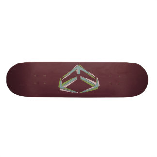 Dynamo-Rot Skateboard
