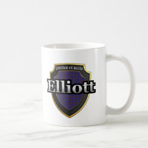 Dynastietartan-Tassen-Schalen Clan-Elliotts Kaffeetasse