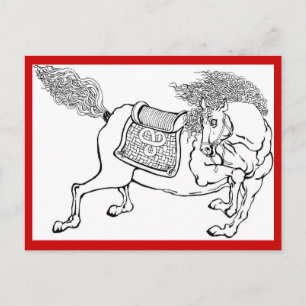 Dynasty Horse Postkarte