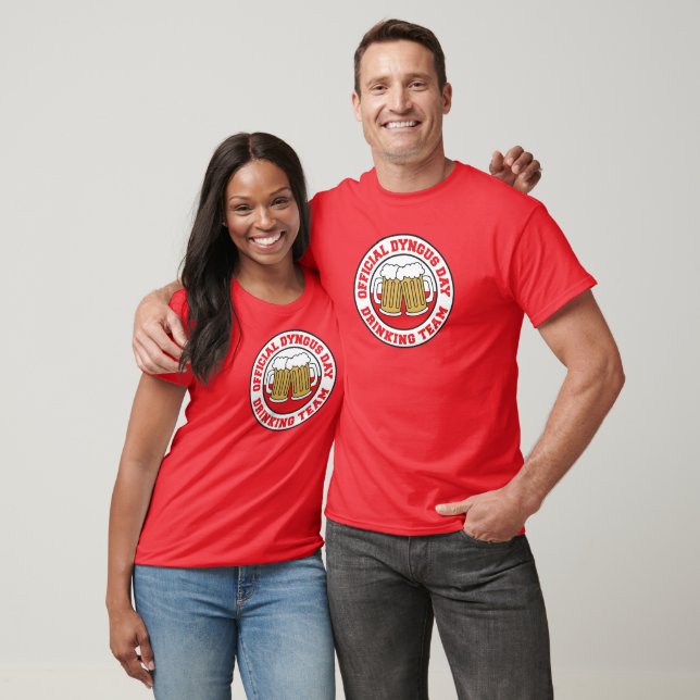 Dyngus Day Drink Team Polnische Flagge T - Shirt (Unisex)