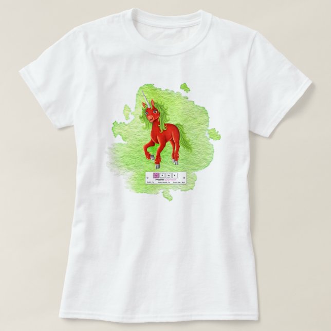 Dypsie Das Dysprosium-Element T-Shirt (Design vorne)