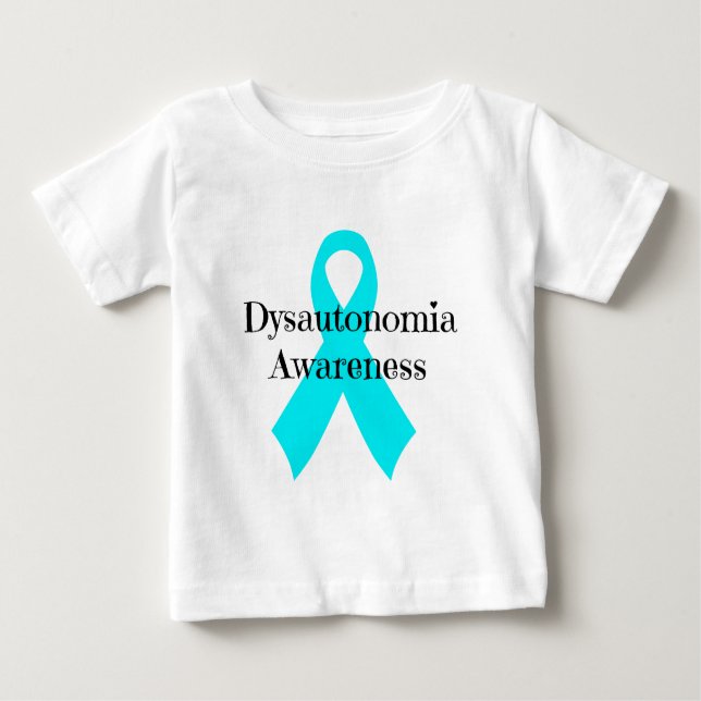 Dysautonomia Bewusstsein Baby T-shirt (Vorderseite)
