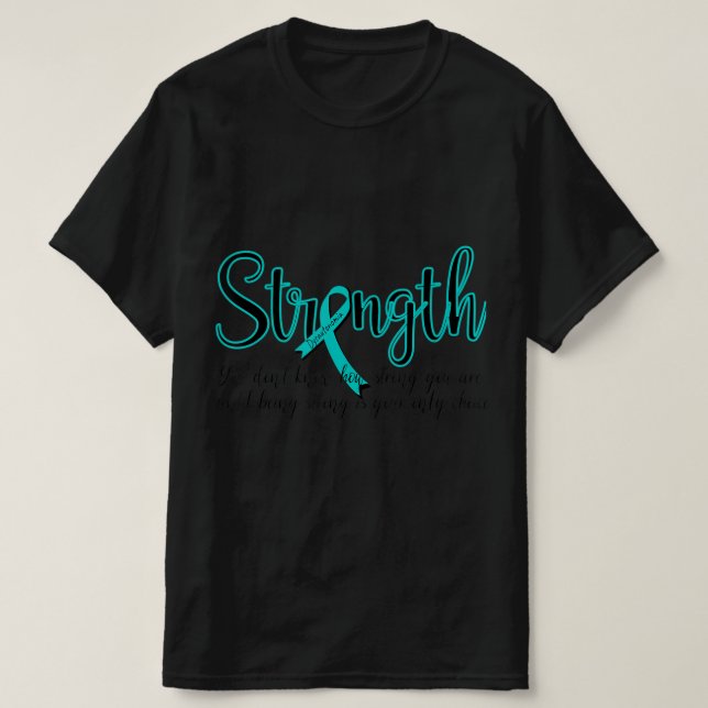 Dysautonomie Bewusstsein Monat POTS Kriegerstärke T-Shirt (Design vorne)