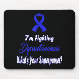 Dysautonomie Bewusstseinsbildung T - Shirt58 Mousepad