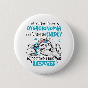 Dysautonomie Sensibilisierung Monat Band Geschenke Button