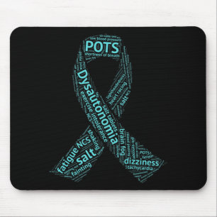 Dysautonomie T - Shirt des Bewusstseins Mousepad