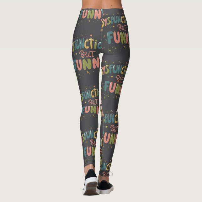 Dysfunctional but funny leggings (Rückseite)