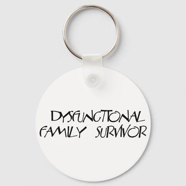 Dysfunktionelle Familie Schlüsselanhänger (Vorderseite)