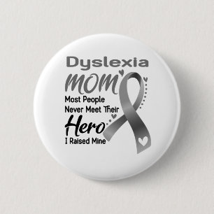 Dyslexia Sensibilisierung Monat Band Geschenke Button