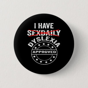 Dyslexie am Tag Button
