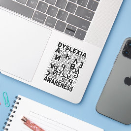 Dyslexie Bewusstsein Dyslexie Lehrer Schüler Aufkleber