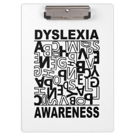 Dyslexie Bewusstsein Dyslexie Lehrer Schüler Klemmbrett