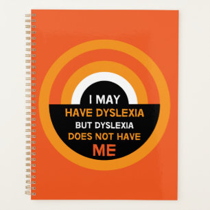Dyslexie Bewusstsein Unterstützung Dyslexische Planer