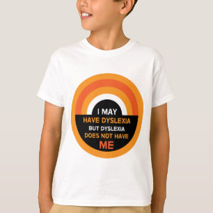 Dyslexie Bewusstsein   Unterstützung   Dyslexische T-Shirt