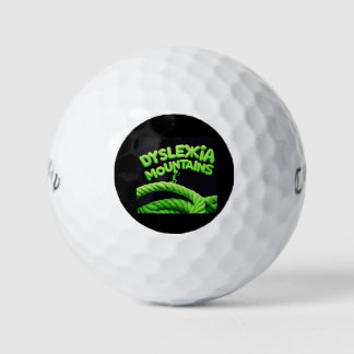 Dyslexie bringt Herausforderungen mit sich - aber  Golfball