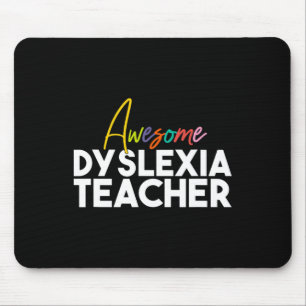 Dyslexie Lehrer Mousepad