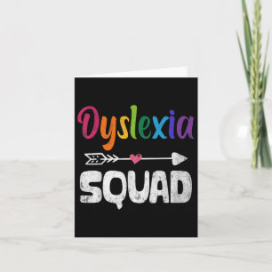 Dyslexie Sensibilisierung Monat Dyslexie Lehrerthe Karte