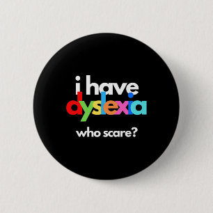 Dyslexie Sensibilisierung Monat Woche Dyslexie Button