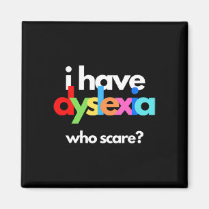 Dyslexie Sensibilisierung Monat Woche Dyslexie Magnet