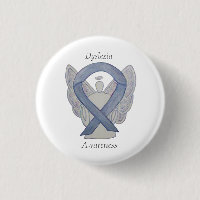 Dyslexie Silver Awareness Ribbon Engel Custom Butt