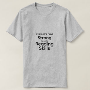 Dyslexie-T-Shirt Empathie T-Shirt
