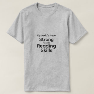 Dyslexie-T-Shirt Empathie T-Shirt