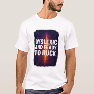 Dyslexie und Fieber, den Abstrakten neuronalen Weg T-Shirt