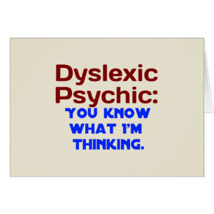 Dyslexique psychique