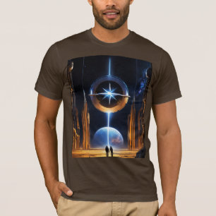 Dyson StarGate – Futuristisches Kosmisches Struktu T-Shirt