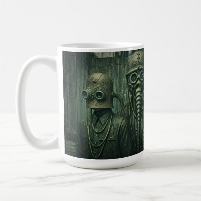 Dystopie ist hier kaffeetasse (Links)
