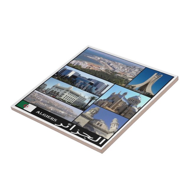 DZ008 ALGERI, Mosaik, Algerien, Afrika, Fliese (Seite)