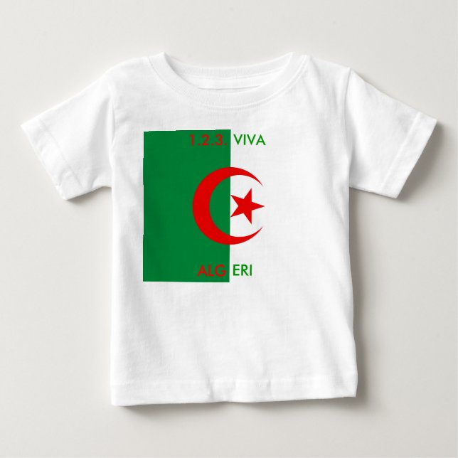 dz, 1.2.3., ALG, VIVA, ERI Baby T-shirt (Vorderseite)