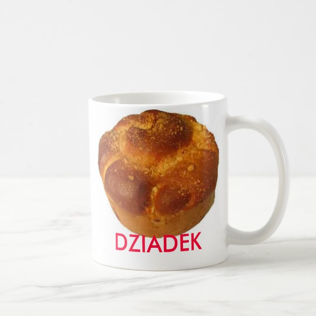 DZIADEK/Grandfather polnische Tasse (Rechts)