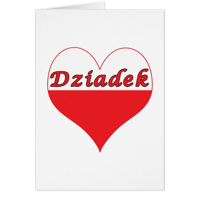 Dziadek Polnisches Herz (Vorne)