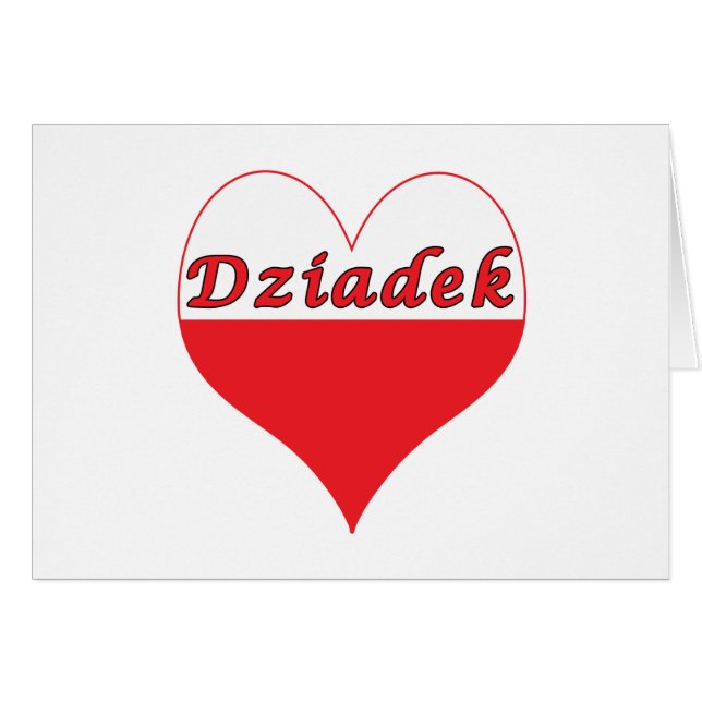 Dziadek Polnisches Herz (Vorderseite (Horizontal))