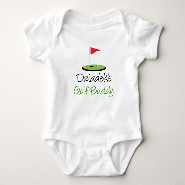 Dziadeks Golf Buddy Baby Strampler (Vorderseite)