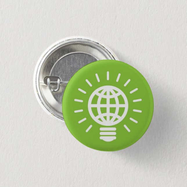 Dzynwrld Button (Vorne & Hinten)