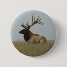 E15 Bull Elk Big Bull Lay Button