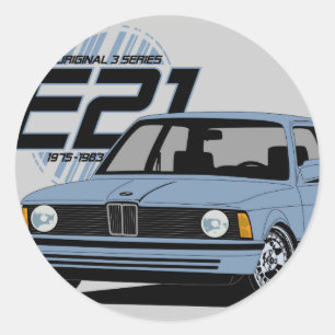E21 der erste 3 Reihe Aufkleber