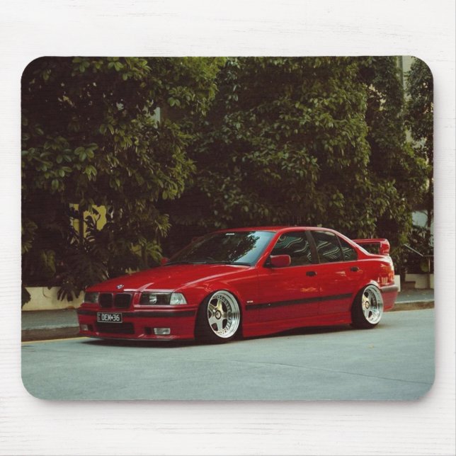 E36 muismat. mousepad (Vorne)