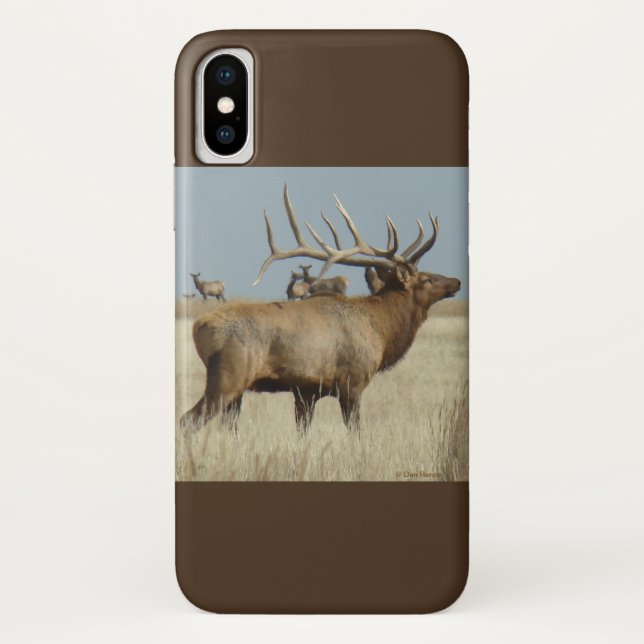 E4 Bull-Elch Case-Mate iPhone Hülle (Rückseite)