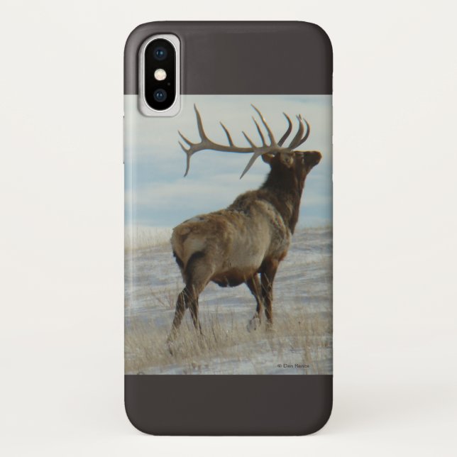 E58 Bull Elk "Lucky 13" Case-Mate iPhone Hülle (Rückseite)