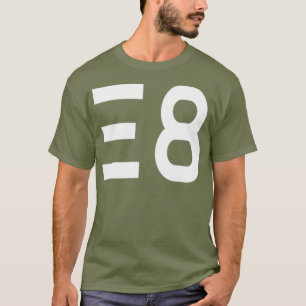 E8 Simulationstheorie Quantenphysik Dimensionen T-Shirt