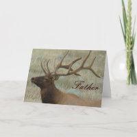 E9 Bull Elk in Samt Kopf Schuss