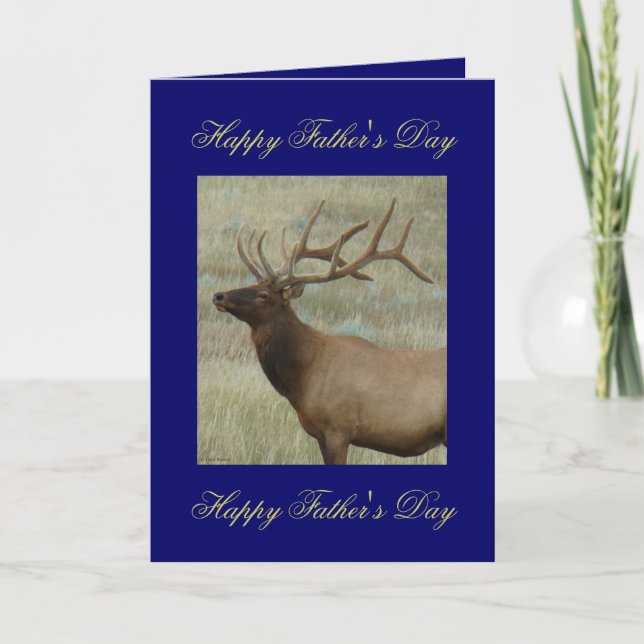 E9 BullElch in Velvet Karte (Vorderseite)