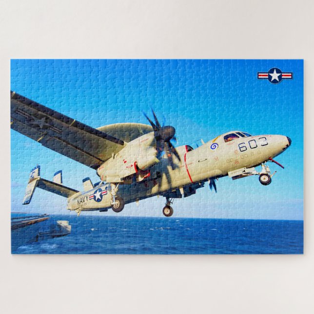 E-2C HAWKEYE (20 x 30 Zoll) (Horizontal)