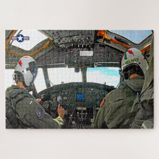 E-2C HAWKEYE COCKPIT (20 x 30 Zoll) (Horizontal)