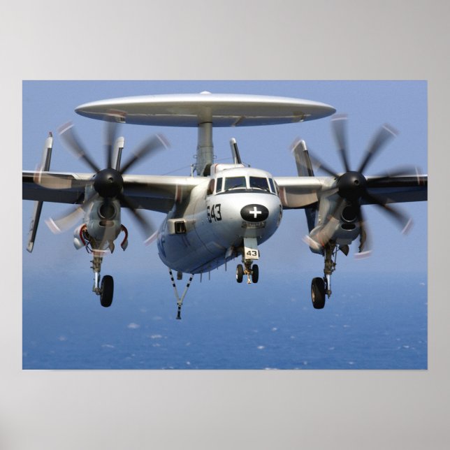 E-2C Hawkeye Poster (Vorne)